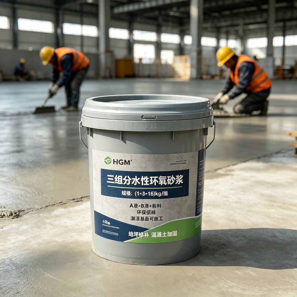 西陵三组份水性环氧砂浆